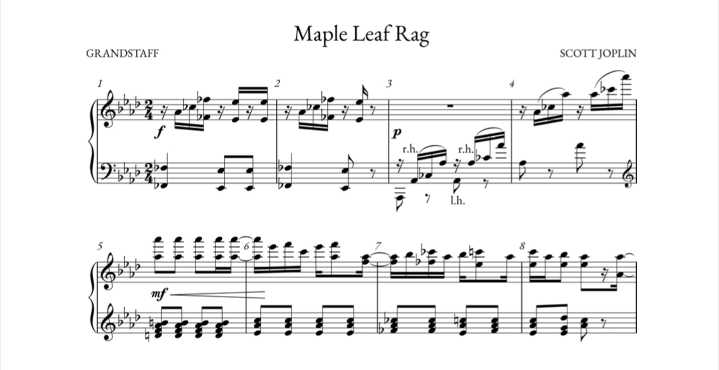 Maple Grandstaff