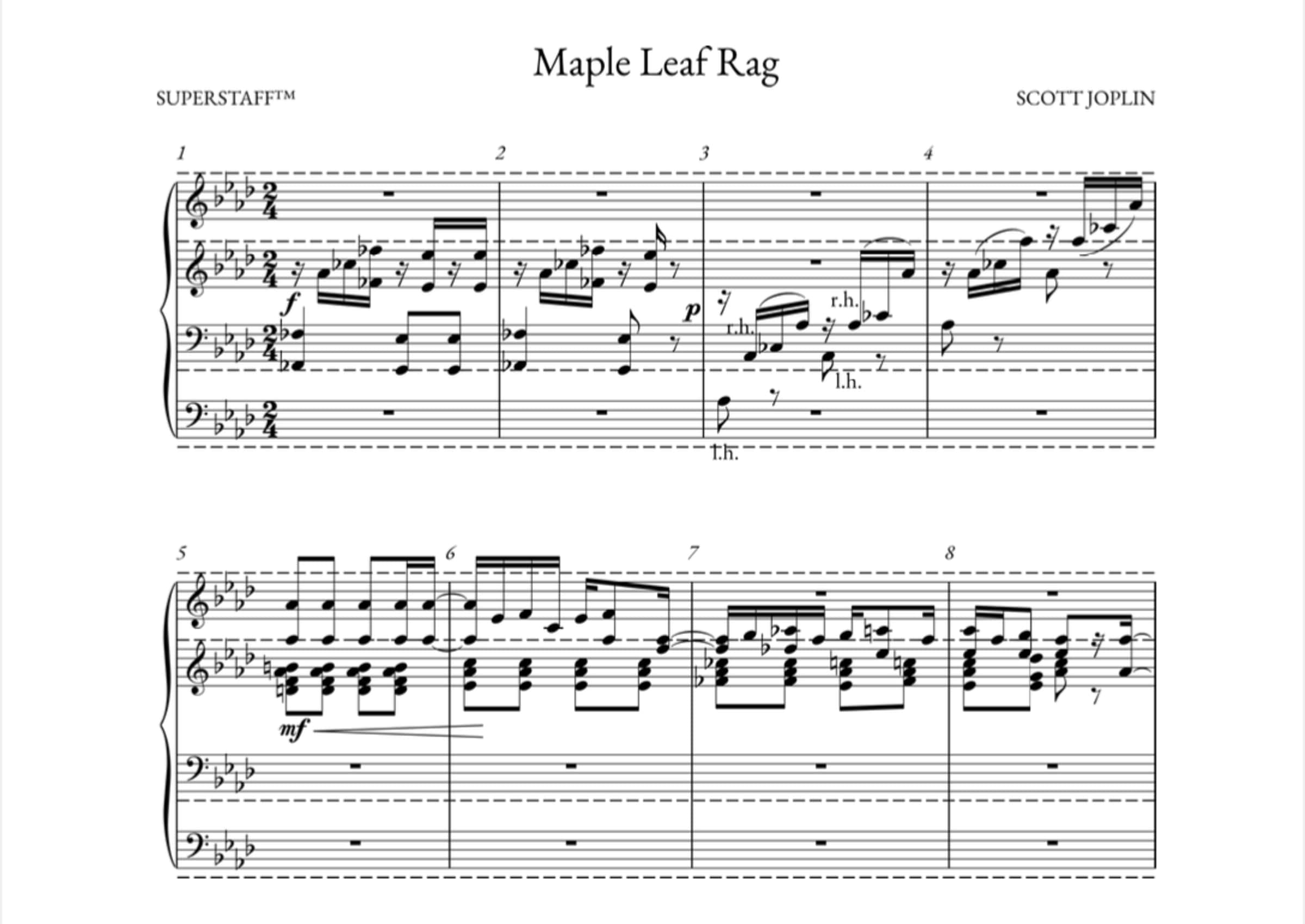 Maple Superstaff